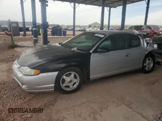 2004 Chevrolet Monte Carlo LS z VIN 2G1WW12E149157208, wystawiony jako Copart lot #56602575 z przebiegiem 188 911 mil mil oraz Szkoda całkowita • Salvage title. Historia ofert i sprzedaży dostępna na DreamBid. Obrazek 1.