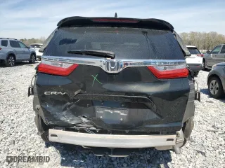 2018 Honda CR-V EX with VIN 7FARW1H59JE010657, listed as a Copart auction lot 49156915 with 76,486 mi miles and Salvage Title. Bid and sale history available at carsss.com. Image 6.