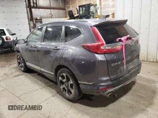 2017 Honda CR-V Touring with VIN 2HKRW2H93HH633742, listed as a Copart auction lot 85149994 with 51,246 mi miles and Non Repairable. Bid and sale history available at carsss.com. Image 2.