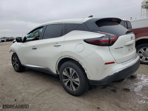 2022 Nissan Murano S with VIN 5N1AZ2AS8NC118871, listed as a Copart auction lot 87410044 with 0 mi miles and Non Repairable. Bid and sale history available at carsss.com. Image 2.