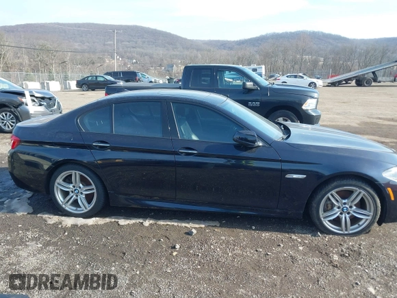 2013 BMW 5 Series 550i xDrive with VIN WBAFU9C52DDY70807, listed as a IAAI auction lot 41663855 with 92,009 mi miles and . Bid and sale history available at carsss.com. Image 13.