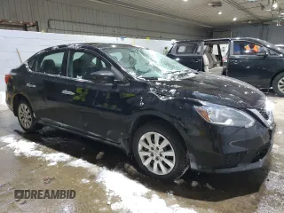 2019 Nissan Sentra S with VIN 3N1AB7AP4KY333882, listed as a Copart auction lot 88328655 with 83,326 mi miles and Salvage Title. Bid and sale history available at DreamBid. Image 4.