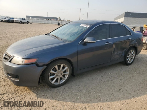 2008 Acura TSX with VIN JH4CL96848C801044, listed as a Copart auction lot 60516095 with 344,467 mi miles and Salvage title. Bid and sale history available at DreamBid. Image 1.