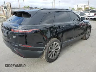 2019 Land Rover Range Rover Velar S with VIN SALYB2FV1KA220622, listed as a Copart auction lot 62135075 with 62,839 mi miles and Salvage title. Bid and sale history available at DreamBid. Image 3.
