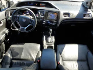 2015 Honda Civic Sedan EX-L with VIN 19XFB2F93FE218875, listed as a Copart auction lot 49420195 with 124,942 mi miles and Salvage Title. Bid and sale history available at carsss.com. Image 8.