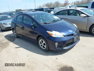 2013 Toyota Prius One with VIN JTDKN3DU0D0351571, listed as a IAAI auction lot 42033388 with 270,161 mi miles and . Bid and sale history available at DreamBid. Image 1.