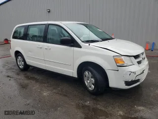 2010 Dodge Grand Caravan SE with VIN 2D4RN4DE6AR301176, listed as a Copart auction lot 49829955 with 69,791 mi miles and Salvage Title. Bid and sale history available at carsss.com. Image 4.