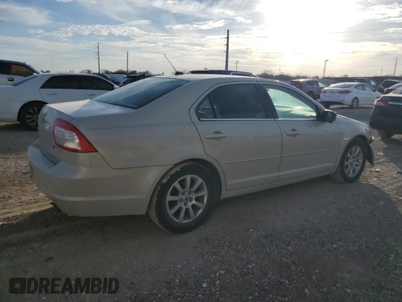2008 Mercury Milan with VIN 3MEHM07Z48R639021, listed as a Copart auction lot 45934865 with 216,071 mi miles and Salvage Title. Bid and sale history available at carsss.com. Image 3.