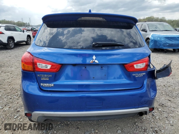 2017 Mitsubishi Outlander ES with VIN JA4AP3AU2HZ049852, listed as a Copart auction lot 51135815 with 121,788 mi miles and Salvage title. Bid and sale history available at DreamBid. Image 6.