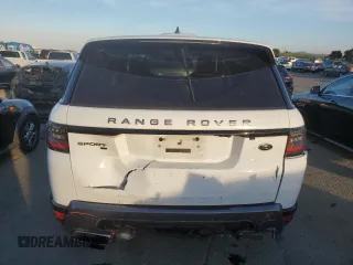 2021 Land Rover Range Rover Sport HSE Silver Edition with VIN SALWR2SU0MA758828, listed as a Copart auction lot 43561355 with 57,196 mi miles and Salvage title. Bid and sale history available at DreamBid. Image 6.