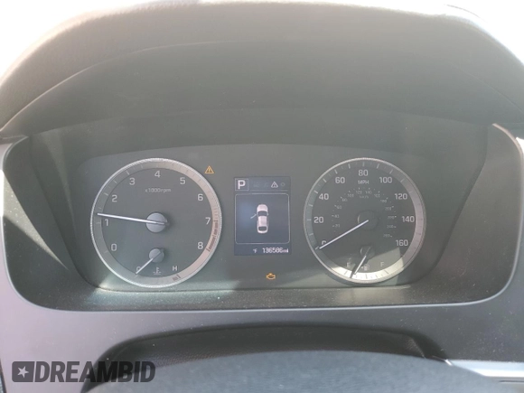 2015 Hyundai Sonata Limited with VIN 5NPE34AF7FH101524, listed as a Copart auction lot 52241465 with 136,586 mi miles and Salvage Title. Bid and sale history available at DreamBid. Image 9.