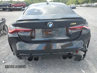 2021 BMW M4 with VIN WBS53AZ01MCG85633, listed as a Copart auction lot 63402683 with 15,802 mi miles. Bid and sale history available at carsss.com. Image 6.