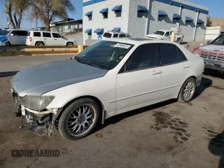2001 Lexus IS with VIN JTHBD182610020231, listed as a Copart auction lot 52569225 with 211,525 mi miles and Salvage Title. Bid and sale history available at carsss.com. Image 1.