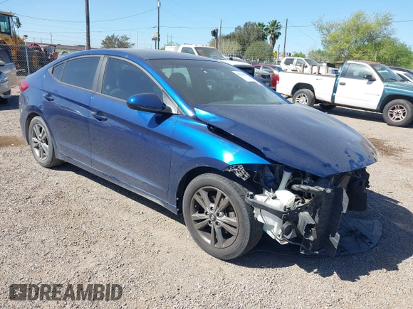 2018 Hyundai Elantra SEL with VIN 5NPD84LF4JH343609, listed as a IAAI auction lot 41754927 with 79,016 mi miles and . Bid and sale history available at DreamBid. Image 1.