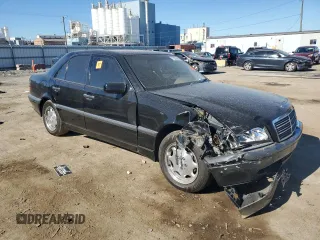 1998 Mercedes-Benz C 230/260/280/320 with VIN WDBHA29G5WA645465, listed as a Copart auction lot 77215314 with Not Provided miles and Salvage Title. Bid and sale history available at carsss.com. Image 4.