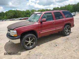 2004 Chevrolet Tahoe LT z VIN 1GNEK13TX4J172927, wystawiony jako Copart lot #56037385 z przebiegiem 226 126 mil mil oraz Szkoda całkowita • Salvage title. Historia ofert i sprzedaży dostępna na DreamBid. Obrazek 1.