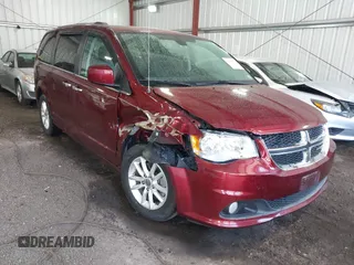 2018 Dodge Grand Caravan SXT with VIN 2C4RDGCG4JR297603, listed as a IAAI auction lot 42144645 with 114,098 mi miles and . Bid and sale history available at DreamBid. Image 1.