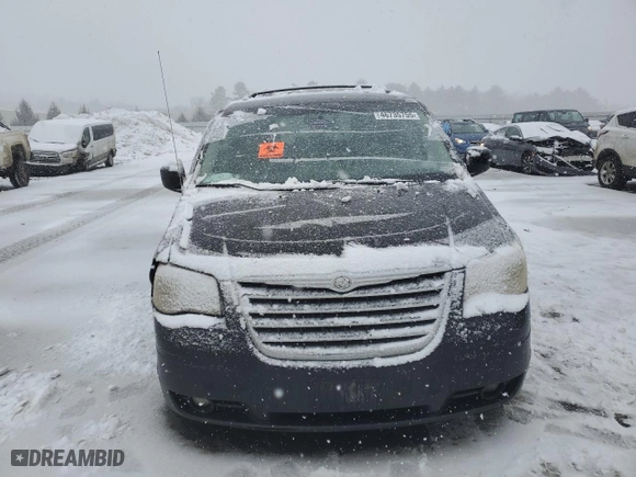 2010 Chrysler Town & Country Touring with VIN 2A4RR5D19AR351200, listed as a Copart auction lot 46735755 with 190,921 mi miles and Salvage Title. Bid and sale history available at carsss.com. Image 5.