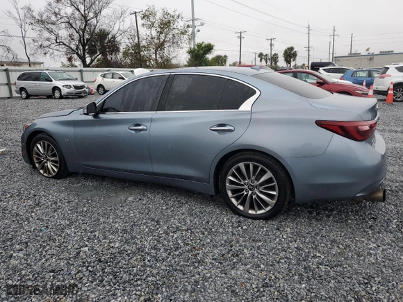 2020 Infiniti Q50 3.0t LUXE with VIN JN1EV7AR8LM251524, listed as a Copart auction lot 41782555 with 88,139 mi miles and Clean Title. Bid and sale history available at carsss.com. Image 2.