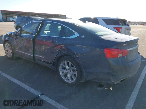 2015 Chevrolet Impala LTZ with VIN 2G1165S31F9175789, listed as a IAAI auction lot 41695378 with 128,444 mi miles and . Bid and sale history available at DreamBid. Image 3.