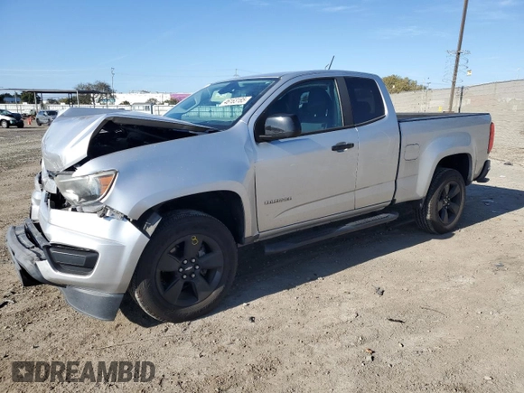 2017 Chevrolet Colorado 2WD LT with VIN 1GCHSCEA5H1265552, listed as a Copart auction lot 46163185 with 77,111 mi miles and Salvage Title. Bid and sale history available at carsss.com. Image 1.
