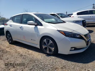 2018 Nissan LEAF SL with VIN 1N4AZ1CP6JC304951, listed as a Copart auction lot 52515045 with 72,331 mi miles and Salvage Title. Bid and sale history available at DreamBid. Image 4.