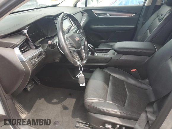 2019 Cadillac XT5 Premium Luxury AWD with VIN 1GYKNFRS1KZ188389, listed as a Copart auction lot 62096385 with 66,605 mi miles and Salvage title. Bid and sale history available at DreamBid. Image 7.