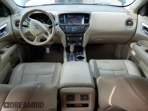 2014 Nissan Pathfinder Platinum with VIN 5N1AR2MM9EC735984, listed as a Copart auction lot 69788534 with 126,810 mi miles and Salvage Title. Bid and sale history available at carsss.com. Image 8.