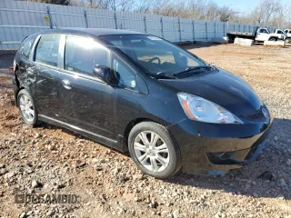 2010 Honda Fit Sport with VIN JHMGE8G43AC021351, listed as a Copart auction lot 43142455 with 108,554 mi miles and Salvage title. Bid and sale history available at DreamBid. Image 4.