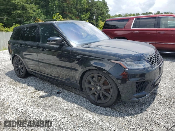 2020 Land Rover Range Rover Sport HSE with VIN SALWR2SU6LA895917, listed as a Copart auction lot 64257545 with 109,805 mi miles and Clean title. Bid and sale history available at DreamBid. Image 4.