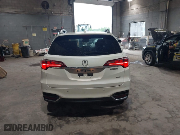 2017 Acura RDX Advance with VIN 5J8TB4H76HL018479, listed as a IAAI auction lot 42368988 with 50,713 mi miles and . Bid and sale history available at DreamBid. Image 16.