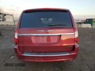 2011 Chrysler Town & Country Limited with VIN 2A4RR6DG3BR698744, listed as a Copart auction lot 84843524 with 225,807 mi miles and Salvage Title. Bid and sale history available at carsss.com. Image 6.