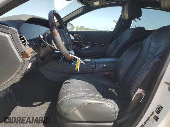 2018 Mercedes-Benz S 560 with VIN WDDUG8GB5JA391893, listed as a Copart auction lot 49746935 with 34,201 mi miles and Salvage Title. Bid and sale history available at carsss.com. Image 7.