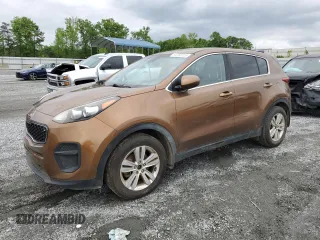 2018 Kia Sportage LX with VIN KNDPM3ACXJ7307438, listed as a Copart auction lot 54765215 with 182,957 mi miles and Clean Title. Bid and sale history available at DreamBid. Image 1.