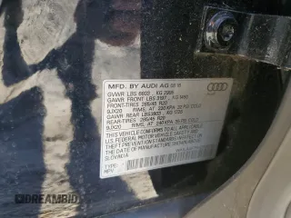 2017 Audi Q7 Premium Plus with VIN WA1LAAF75HD026015, listed as a Copart auction lot 58041095 with 127,076 mi miles and Salvage title. Bid and sale history available at DreamBid. Image 13.
