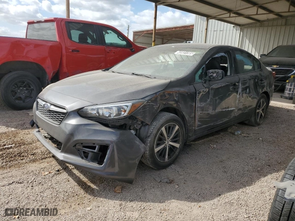 2019 Subaru Impreza Premium with VIN 4S3GKAC61K3605807, listed as a Copart auction lot 45931385 with 32,691 mi miles and Clean Title. Bid and sale history available at carsss.com. Image 1.