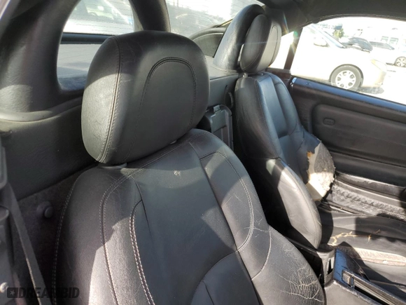 2001 Mercedes-Benz SLK-Class with VIN WDBKK65F61F210893, listed as a Copart auction lot 51276665 with 0 mi miles and Salvage Title. Bid and sale history available at carsss.com. Image 10.