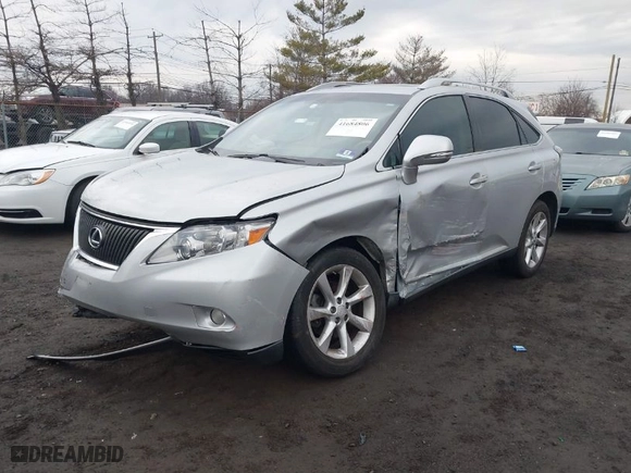 2010 Lexus RX 350 with VIN 2T2ZK1BA9AC006217, listed as a IAAI auction lot 41684806 with 169,971 mi miles. Bid and sale history available at carsss.com. Image 2.