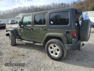 2015 Jeep Wrangler Unlimited Wrangler X with VIN 1C4BJWEG4FL769347, listed as a Copart auction lot 46394805 with 151,011 mi miles and Salvage title. Bid and sale history available at DreamBid. Image 2.