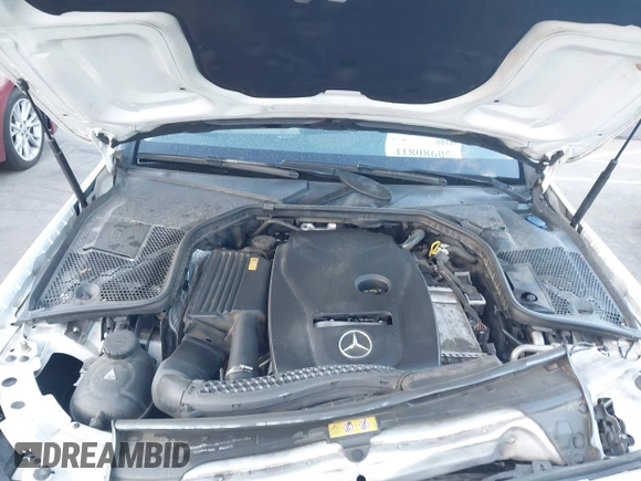 2017 Mercedes-Benz C 300 with VIN 55SWF4JB9HU196015, listed as a IAAI auction lot 41808605 with 121,378 mi miles and . Bid and sale history available at DreamBid. Image 10.