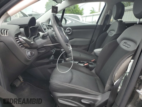 2016 FIAT 500X Easy with VIN ZFBCFXBT2GP364842, listed as a Copart auction lot 56557725 with 101,128 mi miles and Salvage title. Bid and sale history available at DreamBid. Image 7.