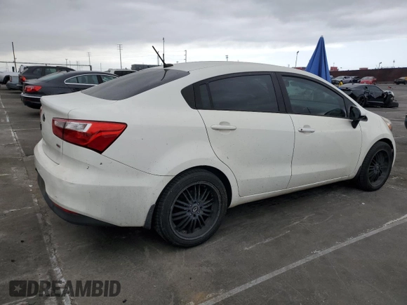 2016 Kia Rio LX with VIN KNADM4A30G6685529, listed as a Copart auction lot 53919205 with 105,536 mi miles and Clean Title. Bid and sale history available at carsss.com. Image 3.