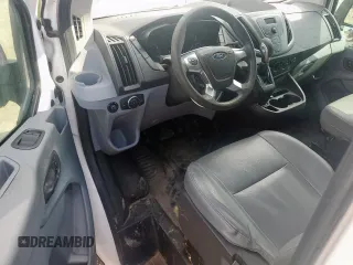 2015 Ford Transit Cargo with VIN 1FTNE1ZM6FKA10483, listed as a Copart auction lot 60918755 with 333,904 mi miles and Salvage title. Bid and sale history available at DreamBid. Image 8.