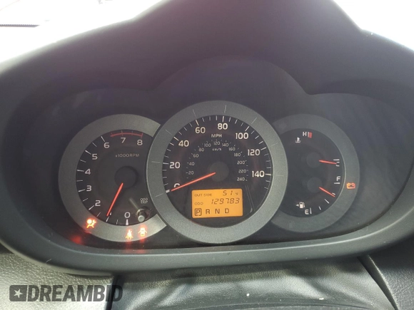 2006 Toyota RAV4 Sport with VIN JTMZK32V065001222, listed as a Copart auction lot 46810565 with 129,783 mi miles and Salvage Title. Bid and sale history available at carsss.com. Image 9.