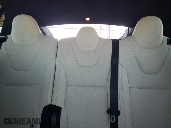 2023 Tesla Model X with VIN 7SAXCAE5XPF384061, listed as a Copart auction lot 86834084 with 6,974 mi miles and Salvage Title. Bid and sale history available at DreamBid. Image 10.