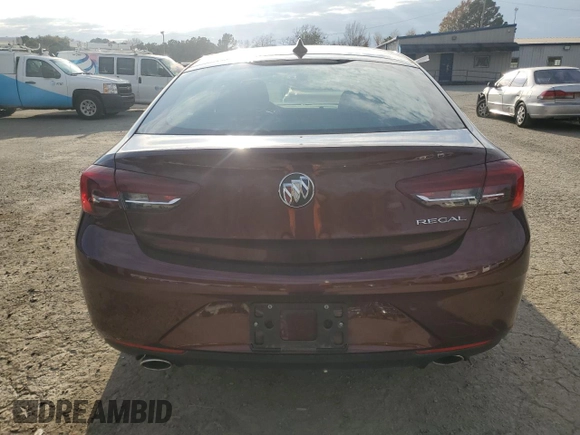 2019 Buick Regal Essence with VIN W04GP6SX1K1076292, listed as a Copart auction lot 86063524 with 16,396 mi miles and Salvage title. Bid and sale history available at DreamBid. Image 6.
