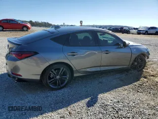 2024 Acura Integra Technology with VIN 19UDE4G70RA016396, listed as a Copart auction lot 87123924 with 10,672 mi miles and Salvage title. Bid and sale history available at DreamBid. Image 3.