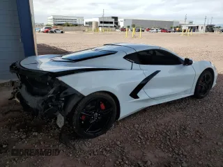 2024 Chevrolet Corvette 1LT with VIN 1G1YA2D42R5129570, listed as a Copart auction lot 49491405 with Not provided miles and Salvage title. Bid and sale history available at DreamBid. Image 3.