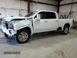 2020 GMC Sierra 2500HD Denali z VIN 1GT49REY3LF107118, wystawiony jako Copart lot #80947734 z przebiegiem 85 524 mil mil oraz Szkoda całkowita • Salvage title. Historia ofert i sprzedaży dostępna na DreamBid. Obrazek 1.