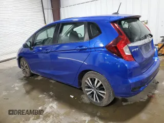 2018 Honda Fit EX with VIN 3HGGK5H81JM728877, listed as a Copart auction lot 57211285 with 53,905 mi miles and Salvage title. Bid and sale history available at DreamBid. Image 2.